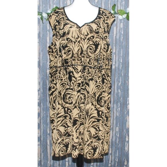 NWT Lane Bryant Sheath Dress Plus Size 26 Sleeveless Pockets Career Church NEW - Picture 1 of 12